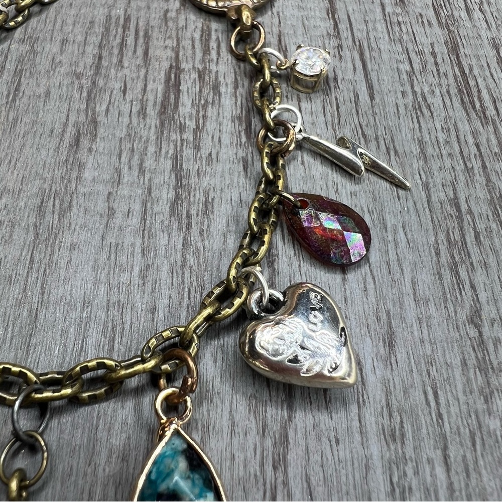 Handmade Multi-Color Charm Bracelet - Picture 8 of 10